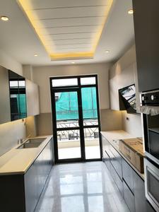 Kitchen Image of 2400 Sq.ft 3 BHK Builder Floor for rent in Palam Vihar Gurgaon for Rs. 40000