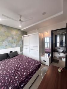 Bedroom Image of 702 Sq.ft 1.5 BHK Builder Floor for rent in Amanora Future Towers, Hadapsar Pune for Rs. 40000