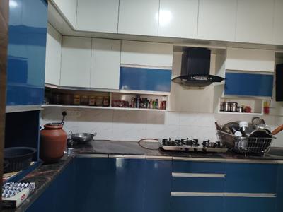 Kitchen Image of 1331 Sq.ft 2 BHK Apartment / Flat for sale in Jhanavi Capetown Heights, Electronic City Bengaluru for Rs. 8300000