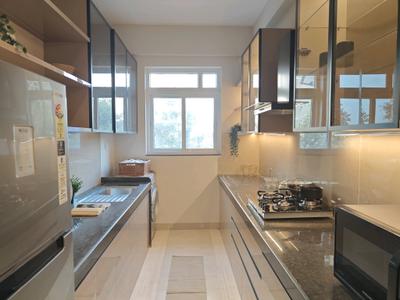 Kitchen Image of 1050 Sq.ft 3 BHK Apartment / Flat for sale in Purva Clermont, Chembur Mumbai for Rs. 42500000