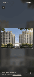 Image of 1915 Sq.ft 3 BHK Apartment / Flat for sale in Sobha Neopolis, Panathur, Bengaluru for Rs. 35000000