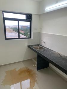 Kitchen Image of 580 Sq.ft 1 BHK Apartment / Flat for rent in Gagan Avencia, Kharadi Pune for Rs. 25000