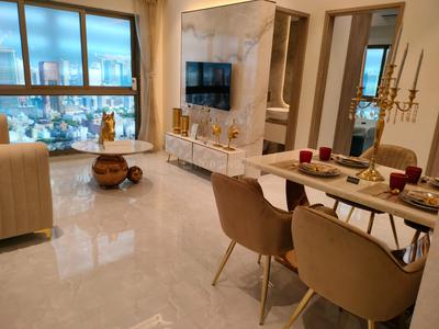 Living Room Image of 690 Sq.ft 1 BHK Apartment / Flat for sale in Malad West Mumbai for Rs. 9200000