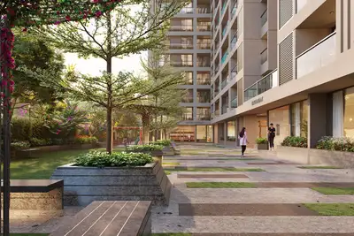 Image of 1485 Sq.ft 2 BHK Apartment / Flat for rent in Dev Aashish Z Plus, Naroda, Ahmedabad for Rs. 15000