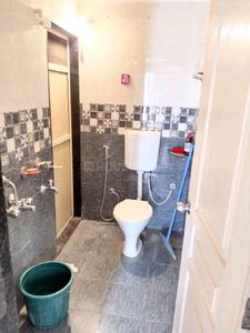 Bathroom Image of 680 Sq.ft 1 BHK Apartment / Flat for rent in Sunrise Glory, Shilphata Thane for Rs. 25000