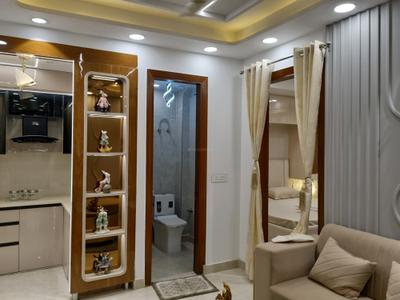 Living Room Image of 600 Sq.ft 2 BHK Apartment / Flat for sale in Dwarka Mor New Delhi for Rs. 3760000