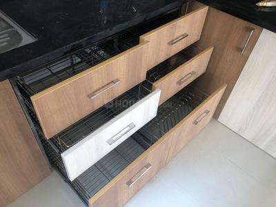 Kitchen Image of 1050 Sq.ft 2 BHK Apartment / Flat for rent in Pharande Puneville Phase I, Punawale Pune for Rs. 24500