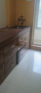 Kitchen Image of 560 Sq.ft 1 BHK Apartment / Flat for rent in Ram Nagar Shanti Garden Sector 5 Bldg 9, Mira Road East Mira Bhayandar for Rs. 22000