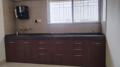 Kitchen Image of 550 Sq.ft 1 BHK Apartment / Flat for rent in Upper Kharadi Pune for Rs. 17500