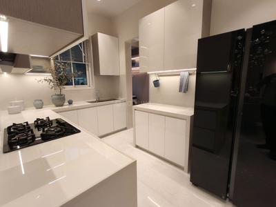 Kitchen Image of 2350 Sq.ft 3 BHK Apartment / Flat for sale in Raheja Atlantis 1, Juinagar Navi Mumbai for Rs. 55000000
