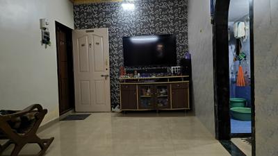 Living Room Image of 580 Sq.ft 1 BHK Apartment / Flat for sale in Kalwa Thane for Rs. 5000000