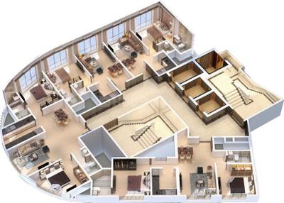Image of 500 Sq.ft 1 BHK Apartment / Flat for sale in Aplite Greenstone Heritage, Fort, Mumbai for Rs. 17200000