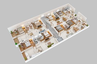 Image of 1040 Sq.ft 2.5 BHK Apartment / Flat for sale in Korattur, Chennai for Rs. 8528000