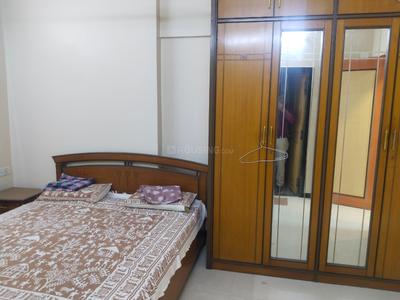 Bedroom Image of 1200 Sq.ft 3 BHK Apartment / Flat for rent in Mulund East Mumbai for Rs. 75000
