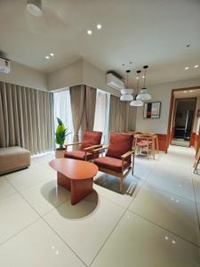 Living Room Image of 1980 Sq.ft 3 BHK Apartment / Flat for sale in Shrinivas Luxuria 2, Bhadaj Ahmedabad for Rs. 12500000