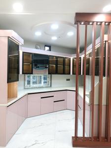 Kitchen Image of 900 Sq.ft 3 BHK Builder Floor for sale in Chandra Park New Delhi for Rs. 8500000