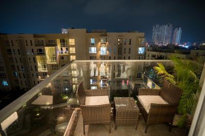 Balcony Image of 2019 Sq.ft 3 BHK Apartment / Flat for rent in Casagrand Amethyst, Sholinganallur Chennai for Rs. 64000