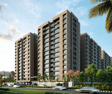 Image of 1825 Sq.ft 3 BHK Apartment / Flat for sale in Rameshwaram Ivaan, Palanpur, Surat for Rs. 7650000