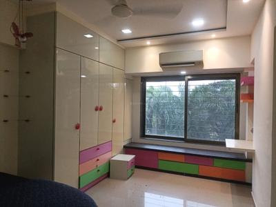 Bedroom Image of 788 Sq.ft 2 BHK Apartment / Flat for rent in Swastik Platinum, Vikhroli East Mumbai for Rs. 52000