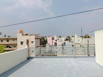 Terrace Image of 2400 Sq.ft 3 BHK Independent House for sale in SMV Layout Bengaluru for Rs. 15000000