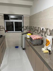 Kitchen Image of 600 Sq.ft 2 BHK Apartment / Flat for rent in Gagangiri 45, Kurla West Mumbai for Rs. 55000