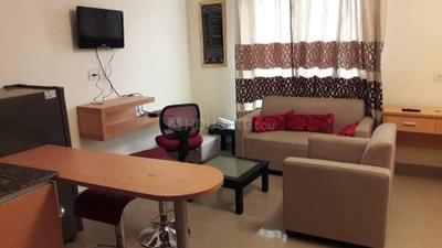 Hall Image of 535 Sq.ft 1 RK Studio for rent in Supertech Czar Suites, Omicron I Greater Noida for Rs. 20000