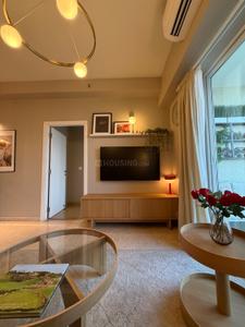 Living Room Image of 2300 Sq.ft 3.5 BHK Apartment / Flat for rent in DLF One Midtown, Karampura New Delhi for Rs. 95000