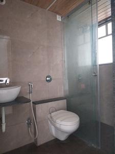 Common Bathroom Image of 973 Sq.ft 2 BHK Apartment / Flat for rent in Nanded Asawari, Nanded Pune for Rs. 28000
