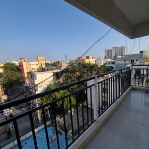 Balcony Image of 750 Sq.ft 1 BHK Builder Floor for rent in BTM Layout 2nd Stage Bengaluru for Rs. 25000