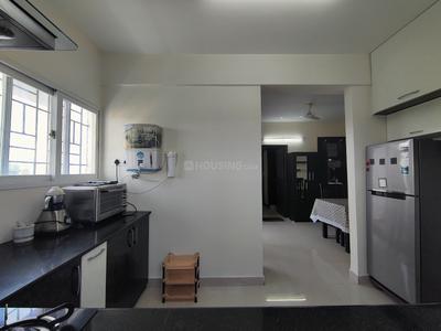 Kitchen Image of 1253 Sq.ft 2 BHK Apartment / Flat for rent in Sai Kuteer Apartments, Kothanur Bengaluru for Rs. 42001