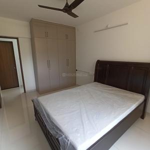 Bedroom Image of 1300 Sq.ft 3 BHK Apartment / Flat for rent in Ramesh Hermes Paras, Kalyani Nagar Pune for Rs. 80000