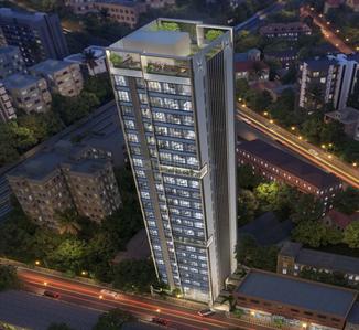 Image of 990 Sq.ft 2 BHK Apartment / Flat for sale in Aplite Sapphire, Tardeo, Mumbai for Rs. 35000000