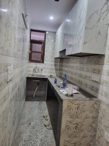 Kitchen Image of 700 Sq.ft 2 BHK Builder Floor for rent in Jhandewalan New Delhi for Rs. 27500