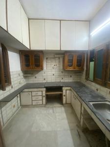 Kitchen Image of 1800 Sq.ft 3 BHK Builder Floor for rent in Gujranwala Town New Delhi for Rs. 33000
