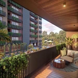 Balcony Image of 1872 Sq.ft 3 BHK Apartment / Flat for sale in Builtology The Residence, Pal Gam Surat for Rs. 8424000