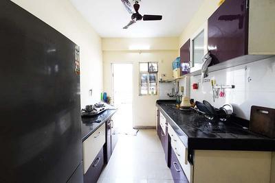 Kitchen Image of 627 Sq.ft 1 BHK Apartment / Flat for sale in Surya Vaibhav, Thergaon Pune for Rs. 5200000