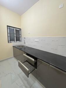 Kitchen Image of 500 Sq.ft 1 BHK Builder Floor for rent in Nagavara Bengaluru for Rs. 16000