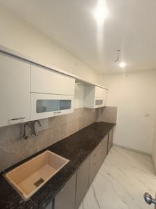 Kitchen Image of 1350 Sq.ft 3 BHK Duplex for sale in Sampat Hills, Bhicholi Mardana Indore for Rs. 7000000