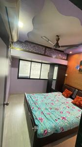 Bedroom Image of 650 Sq.ft 2 BHK Apartment / Flat for rent in Nerul Navi Mumbai for Rs. 35000