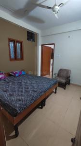 Bedroom Image of 750 Sq.ft 1 BHK Builder Floor for rent in Scheme 78 Indore for Rs. 15000