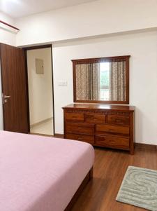 Bedroom Image of 750 Sq.ft 1 BHK Apartment / Flat for rent in Goyal Prime Plaza, Bodakdev Ahmedabad for Rs. 15000