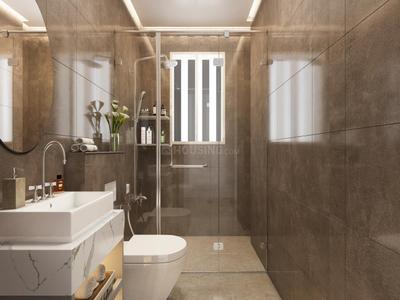 Bathroom Image of 733 Sq.ft 2 BHK Apartment / Flat for sale in Godrej Horizon, Wadala Mumbai for Rs. 31500000