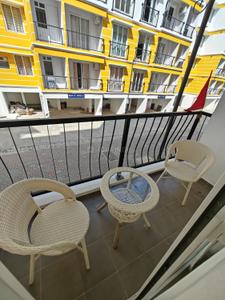 Balcony Image of 810 Sq.ft 2 BHK Apartment / Flat for rent in Provident Adora De Goa, Sancoale Goa for Rs. 42000