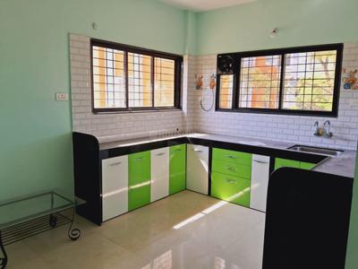 Kitchen Image of 1000 Sq.ft 2 BHK Independent House for rent in BU Bhandari Greens, Dhanori Pune for Rs. 25000