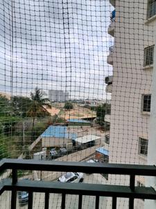 Balcony Image of 1535 Sq.ft 3 BHK Apartment / Flat for rent in Keerthi Royal Palms Phase I , Electronic City Bengaluru for Rs. 36000