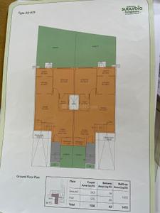 Image of 1472 Sq.ft 3.5 BHK Duplex for sale in Siddha Suburbia, Baruipur, Kolkata for Rs. 13800000