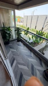 Balcony Image of 1900 Sq.ft 3 BHK Apartment / Flat for sale in Goel Ganga Legend Building B7, Bavdhan Pune for Rs. 15500000