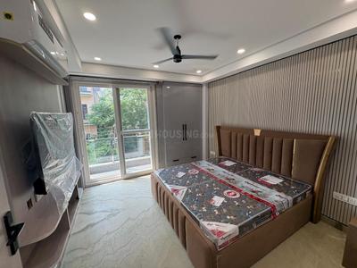 Bedroom Image of 1000 Sq.ft 2 BHK Builder Floor for rent in Sector 46 Gurgaon for Rs. 49000