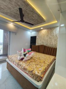 Bedroom Image of 1875 Sq.ft 3 BHK Apartment / Flat for rent in Rishita Manhattan, Gomti Nagar Extension Lucknow for Rs. 45000
