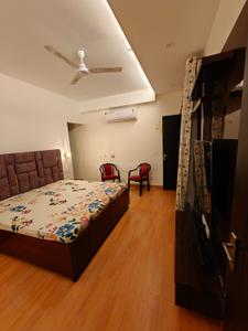 Bedroom Image of 1410 Sq.ft 2 BHK Apartment / Flat for rent in Golden Sand Apartments Phase 2, Dhakoli Zirakpur for Rs. 36000